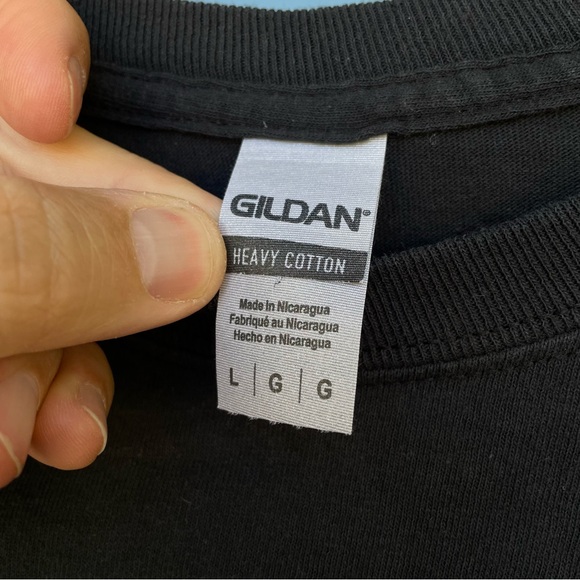 Gill McFinn's FISH TALES Black L/S Tee L - Picture 7 of 8